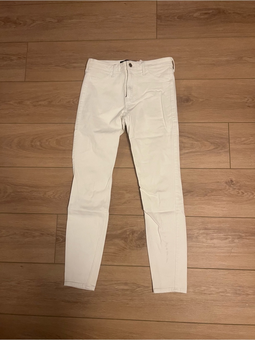 Hollister White Women's Skinny Jeans